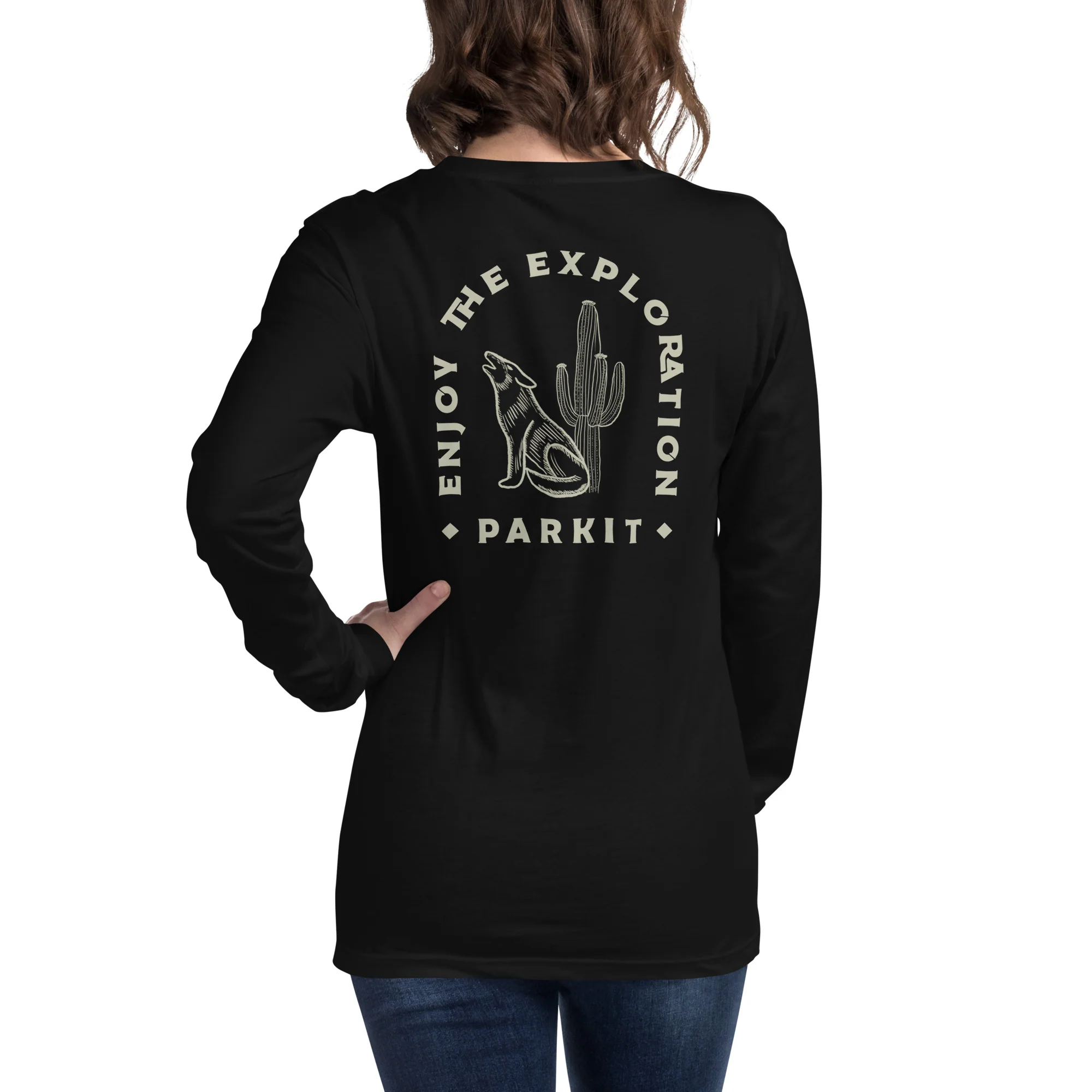 Coyote Unisex Long Sleeve Tee - Image 4